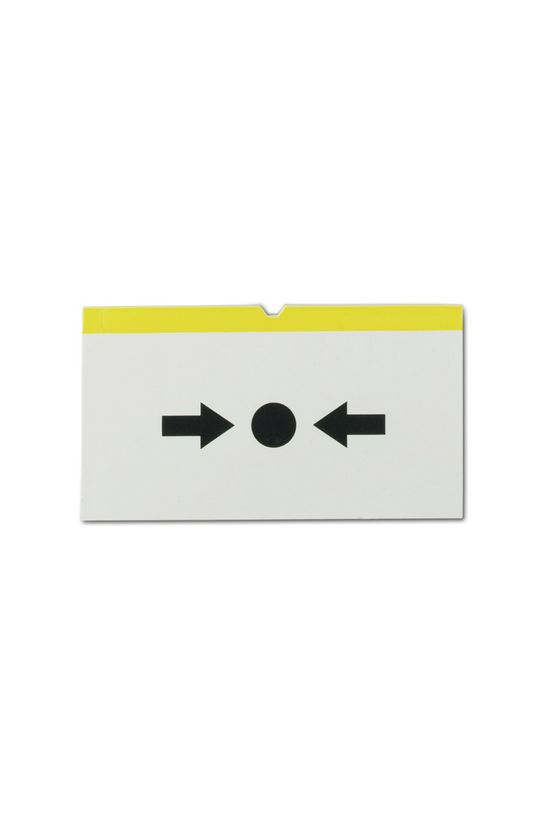 Visszaállítható nyomólap DMx/ZP7/EA7/KAL45x kézi jelzésadóhoz műanyag  UTCF - DMN800