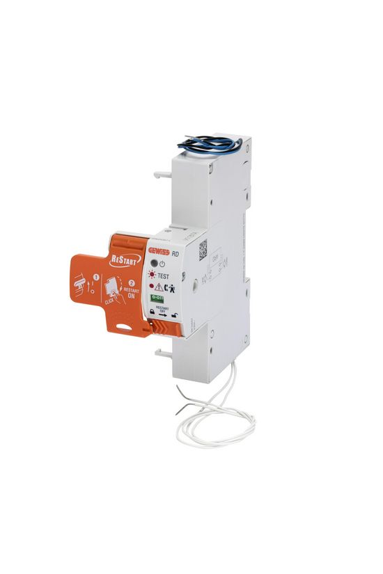 Visszakapcsoló távműködtető 2P IDP-hez 230V AC 1modul ReStart RD GEWISS - GWD0971