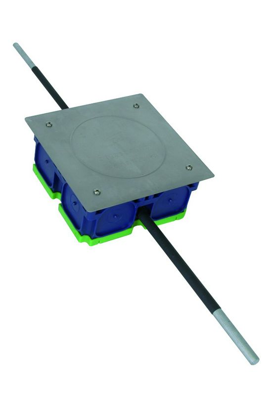 Vizsgálódoboz merev csatlakozózászlóval kezeletlen TSK 140X140 V2A AF8 10 L200 STTZN DEHN - 476010