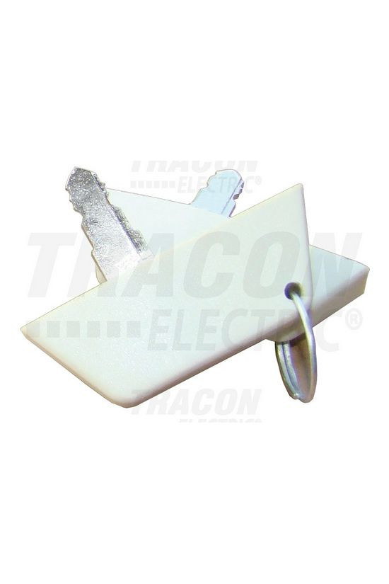 Zár TFE-hez +2kulcs hengeres kulcsos TRACON - TFE-ZM2