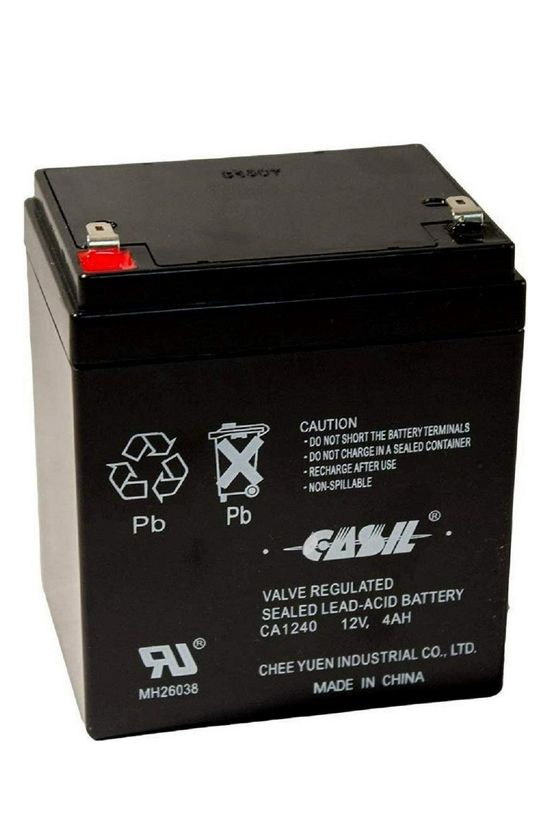 Zárt VLRA akkumulátor ólom(savas, töltött) 12V 4Ah F1 4,8 CA CASIL - CA1240F1