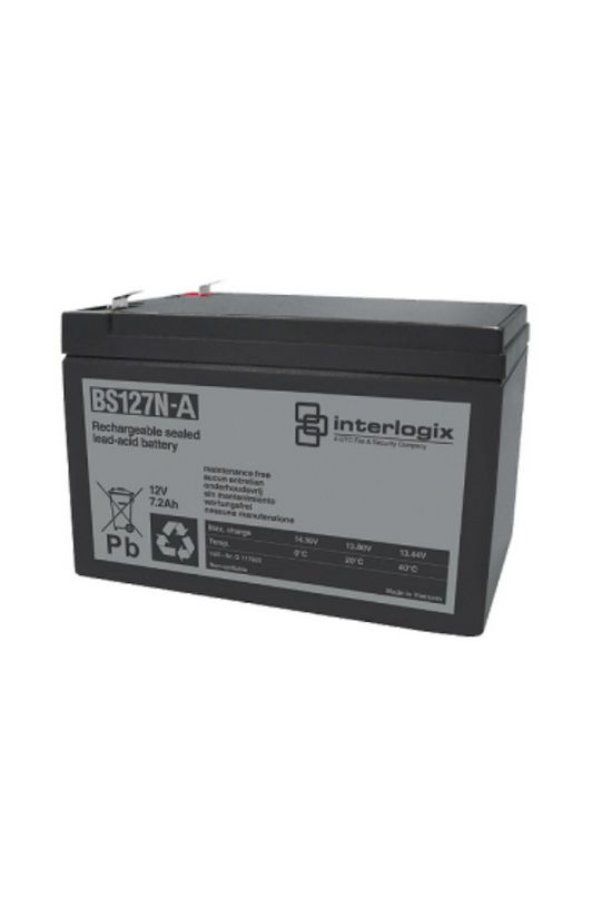 Zárt VLRA akkumulátor ólom(savas, töltött) 12V 7.2Ah F1 4,8 BS UTCF - BS127N-A