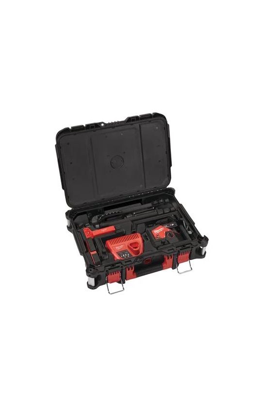 Zöld lézer 360° 3síkú +4Ah/Li-ion-akku +töltő +koffer 38m-sugárhossz M123PLKIT-401P Milwaukee - 4933478960