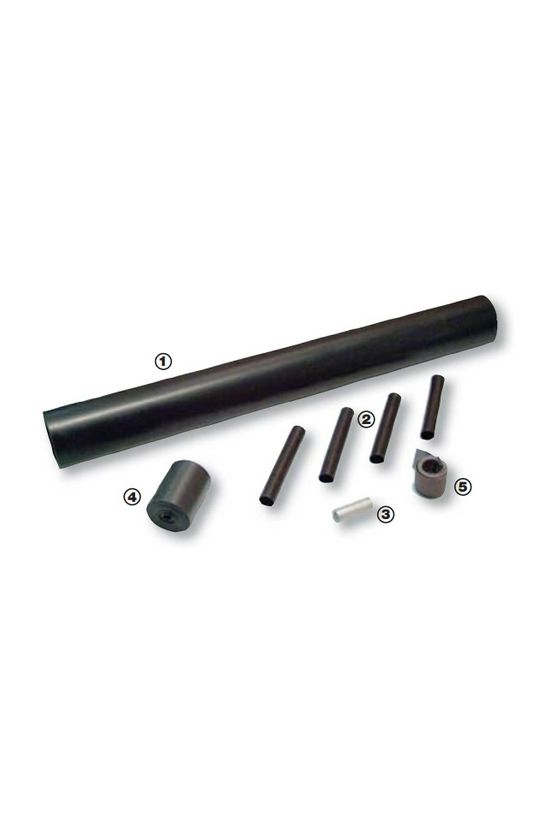 Zsugorcső összekötő készlet 4x35-120mm2 1000mm huzalárnyékoláshoz gyantás 35-120mm2 TRACON - ZSRSET-2DA